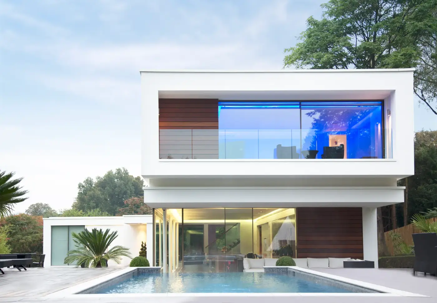 Modern House with a Pool